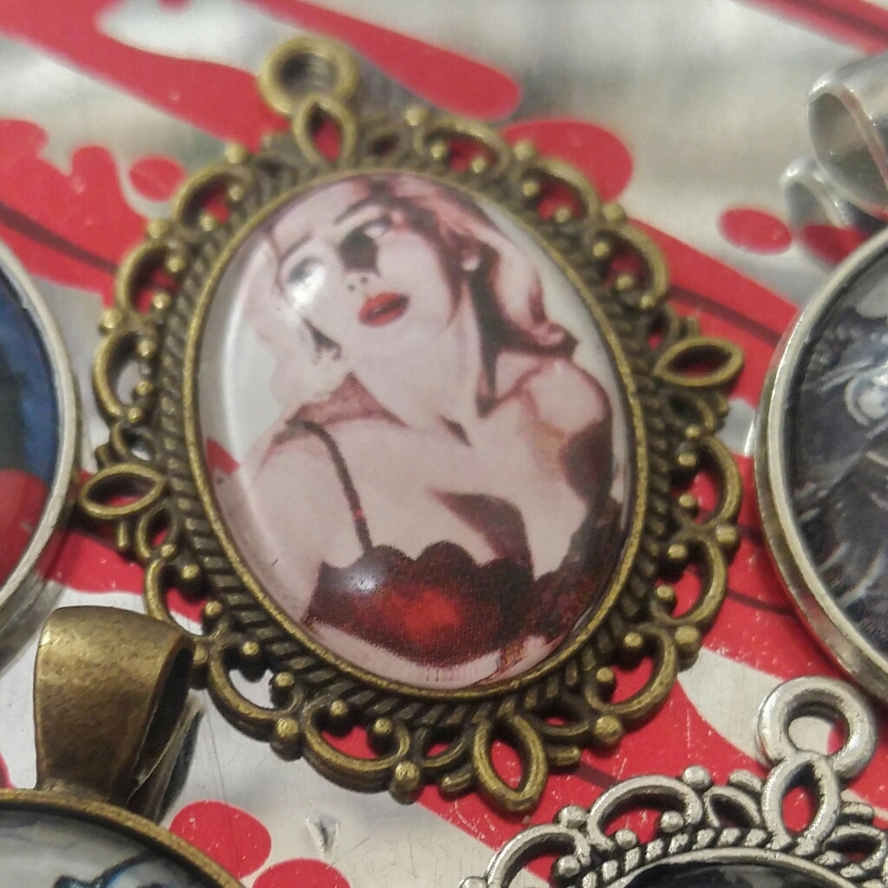 2000 Maniacs Glass Pendant